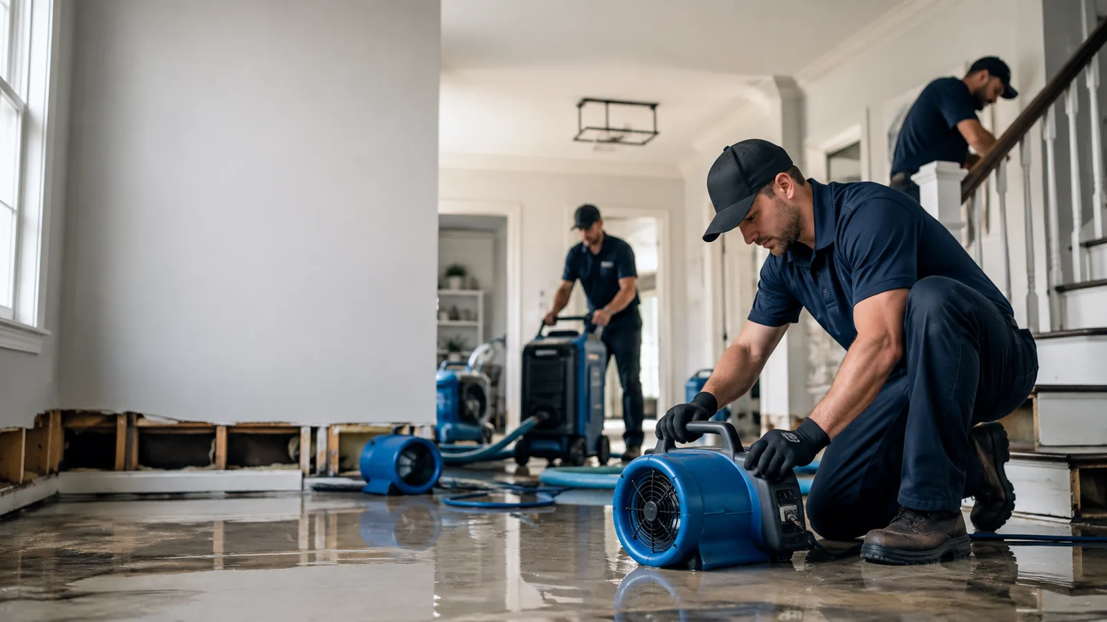 Water Damage Restoration in Wall, TX near me